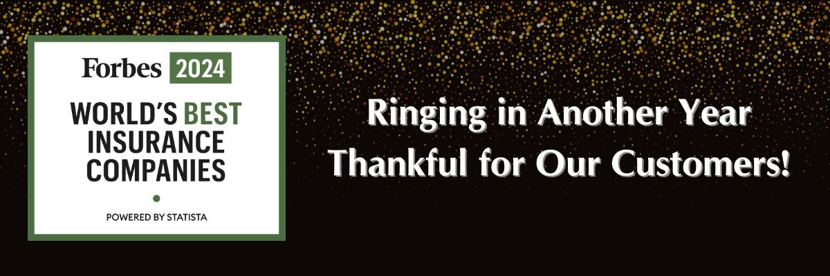 Forbes World's Best - Ringing in another year thankful for our customers!