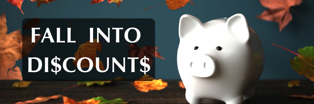 Fall into Discounts