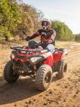Guy riding an ATV