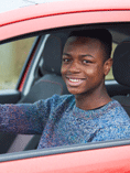 African American Teen Driver